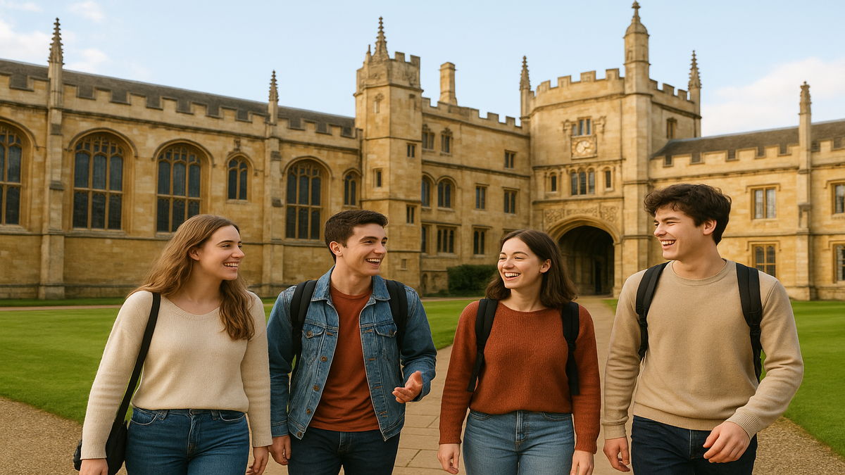 ケンブリッジ大学のキャンパスイメージ映像